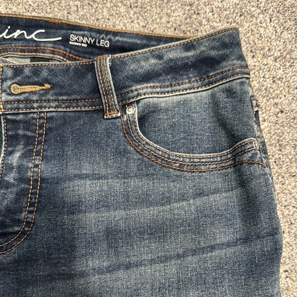 Inc skinny leg Blue Women's Jeans - Picture 7 of 10